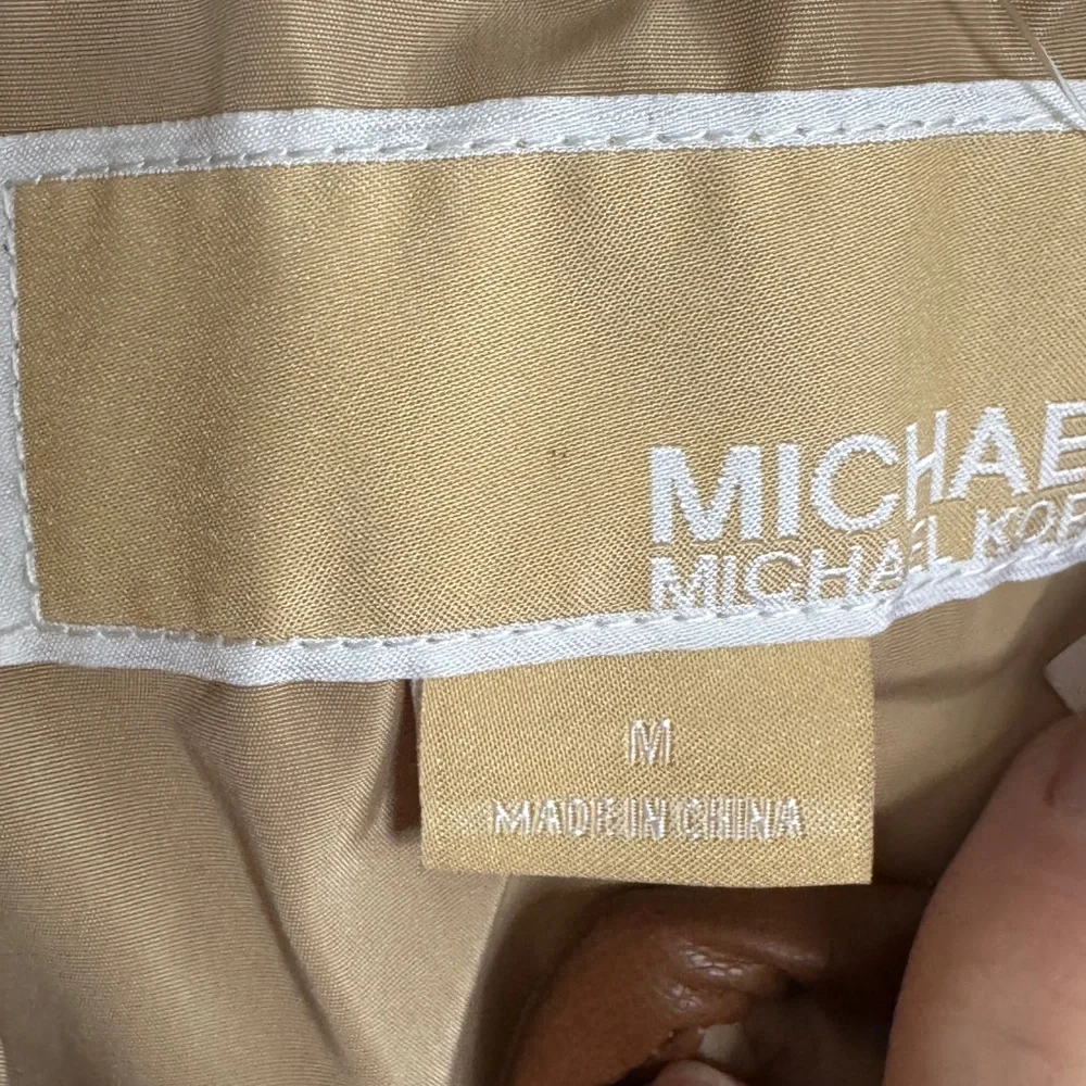 Michael Kors Quilted Khaki Jacket - Picture 4 of 7